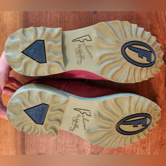 Fluevog Kaya Burgundy - Picture 6 of 10